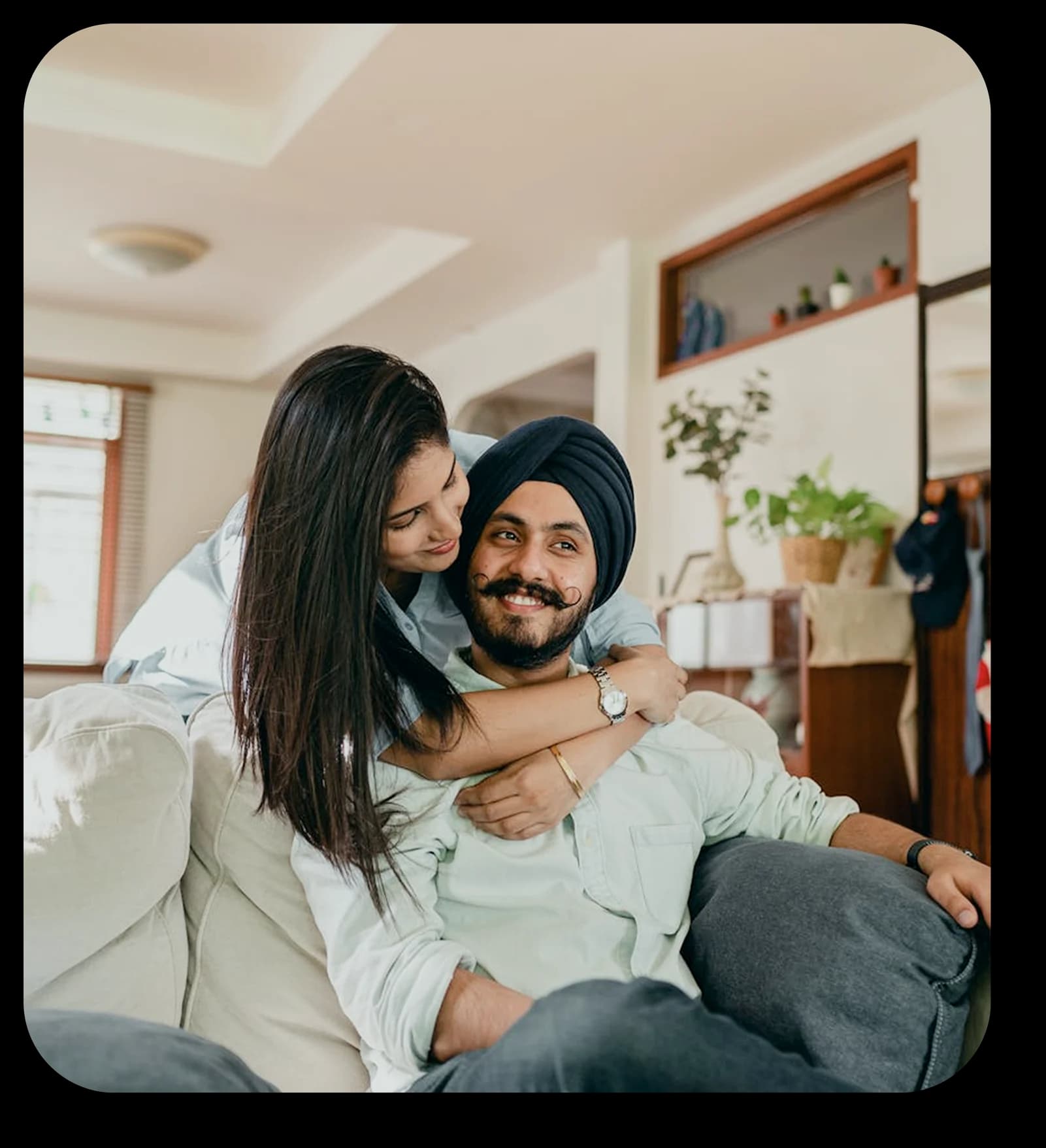 Couple at a counselling session