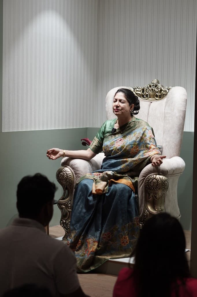Meditation guidance session